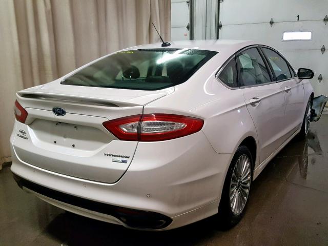 3FA6P0D95FR114444 - 2015 FORD FUSION TIT WHITE photo 4