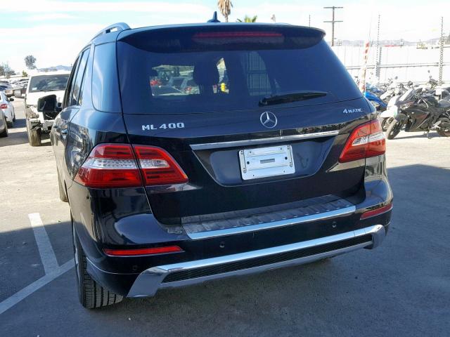 4JGDA5GB6FA509642 - 2015 MERCEDES-BENZ ML 400 4MA BLACK photo 3