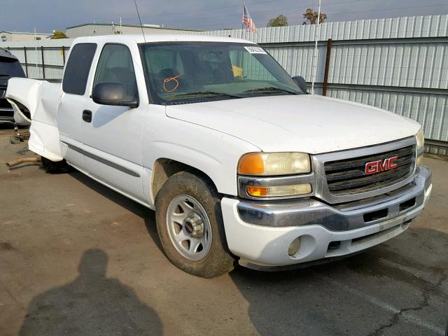 1GTEC19V25Z134366 - 2005 GMC NEW SIERRA WHITE photo 1