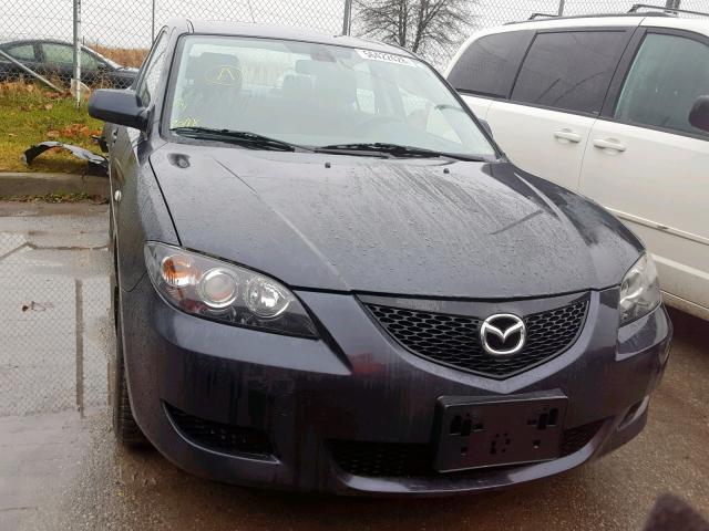 JM1BK12F961510215 - 2006 MAZDA 3 I GRAY photo 1