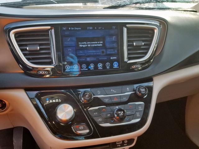 2C4RC1BG3HR810397 - 2017 CHRYSLER PACIFICA T GRAY photo 9