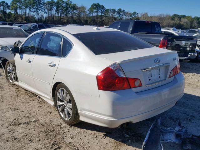 JNKAY01E07M302350 - 2007 INFINITI M35 BASE WHITE photo 3