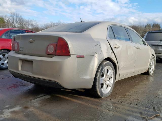 1G1ZB5E14BF168930 - 2011 CHEVROLET MALIBU LS ოქროსფერი ფოტო 4
