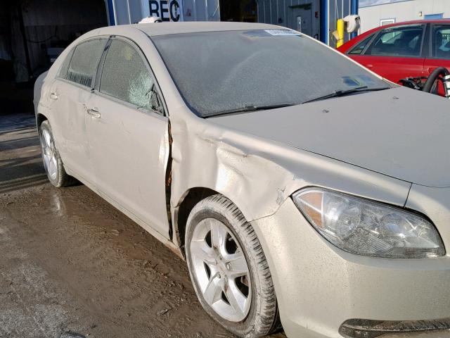 1G1ZB5E14BF168930 - 2011 CHEVROLET MALIBU LS ოქროსფერი ფოტო 9