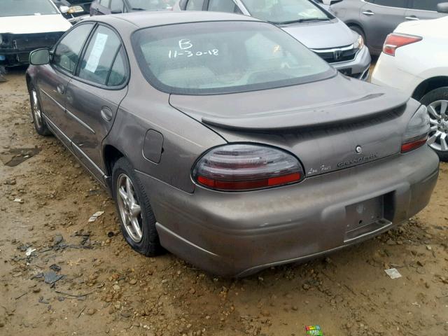 1G2WP52K63F165378 - 2003 PONTIAC GRAND PRIX BROWN photo 3