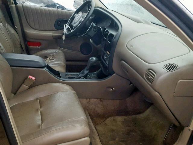 1G2WP52K63F165378 - 2003 PONTIAC GRAND PRIX BROWN photo 5