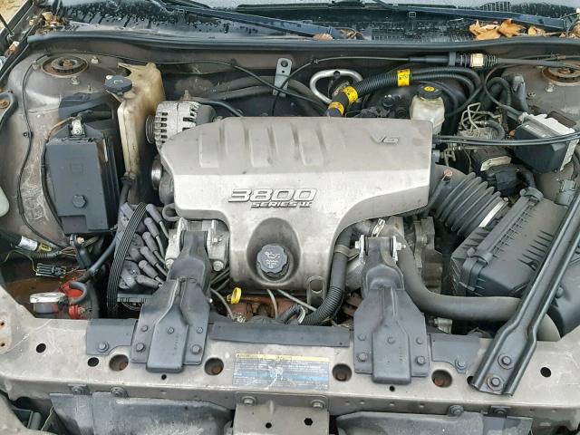 1G2WP52K63F165378 - 2003 PONTIAC GRAND PRIX BROWN photo 7