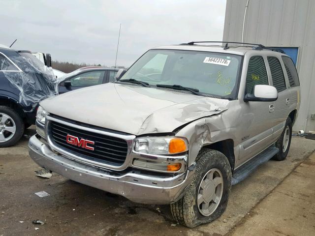 1GKEC13Z76R115152 - 2006 GMC YUKON GRAY photo 2