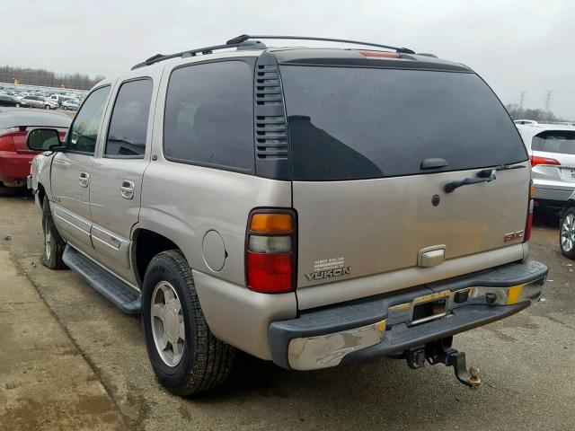 1GKEC13Z76R115152 - 2006 GMC YUKON GRAY photo 3