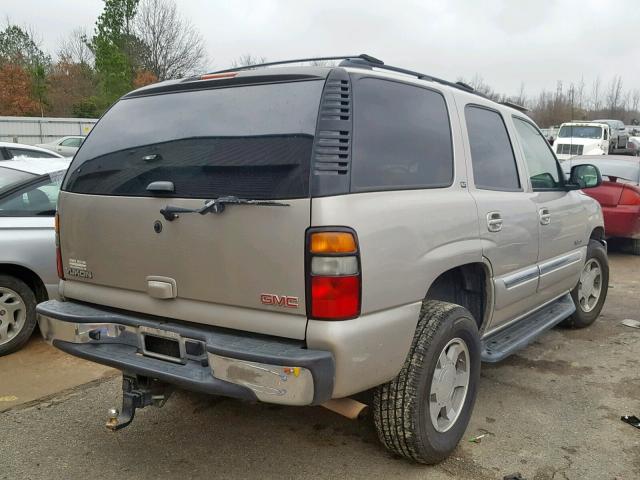 1GKEC13Z76R115152 - 2006 GMC YUKON GRAY photo 4