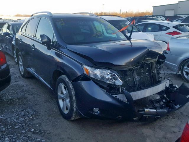 2T2BK1BA8AC026217 - 2010 LEXUS RX 350 GRAY photo 1