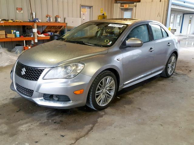 JS2RE9A87B6110213 - 2011 SUZUKI KIZASHI SP SILVER photo 2