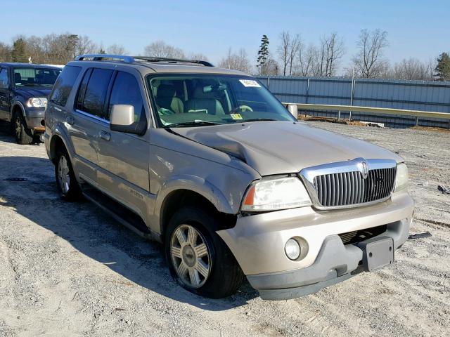 5LMEU88H64ZJ04165 - 2004 LINCOLN AVIATOR 棕色 照片 1