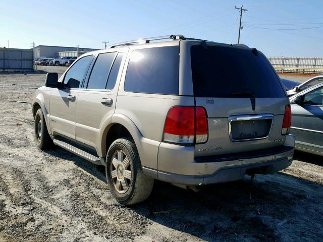 5LMEU88H64ZJ04165 - 2004 LINCOLN AVIATOR 棕色 照片 3