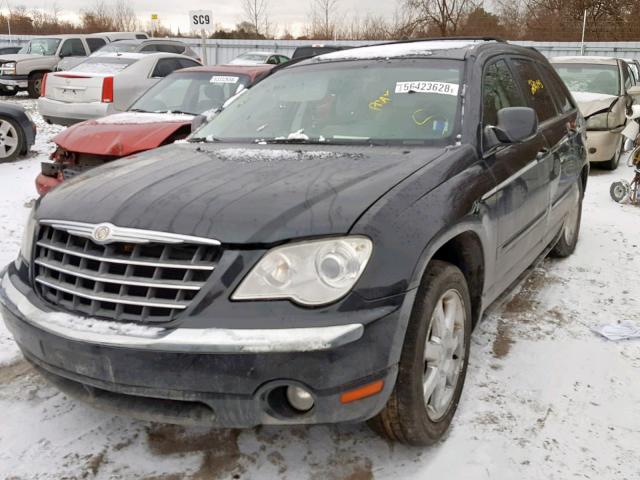 2A8GF78X67R354847 - 2007 CHRYSLER PACIFICA L BLACK photo 2