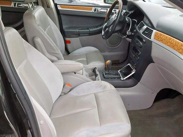2A8GF78X67R354847 - 2007 CHRYSLER PACIFICA L BLACK photo 5