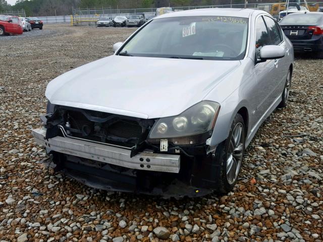 JNKCY01E89M800047 - 2009 INFINITI M35 BASE GRAY photo 2