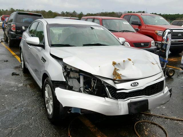 5XXGM4A79CG032745 - 2012 KIA OPTIMA LX SILVER photo 1