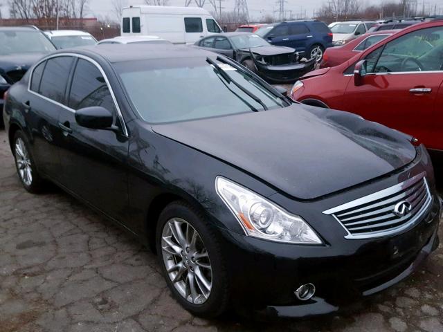 JN1CV6AR1CM975699 - 2012 INFINITI G37 BLACK photo 1