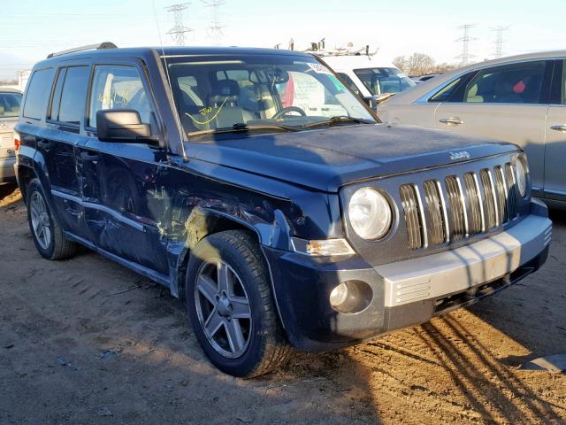 1J8FF48W78D547515 - 2008 JEEP PATRIOT LI GRAY photo 1