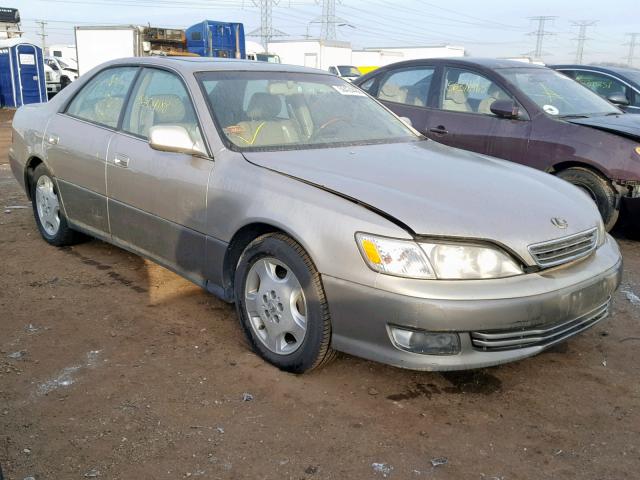 JT8BF28G6Y5103540 - 2000 LEXUS ES 300 GOLD photo 1