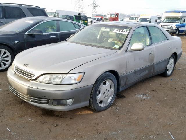 JT8BF28G6Y5103540 - 2000 LEXUS ES 300 GOLD photo 2