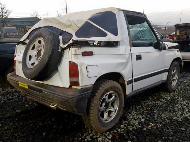 2CNBE18U0N6909096 - 1992 GEO TRACKER WHITE photo 4