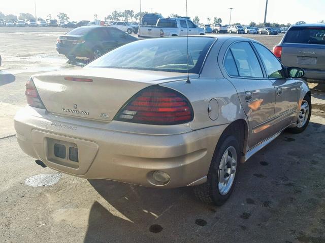 1G2NE52F23C213240 - 2003 PONTIAC GRAND AM S BEIGE photo 4