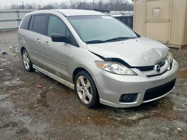 JM1CR293460121943 - 2006 MAZDA 5 SILVER photo 1