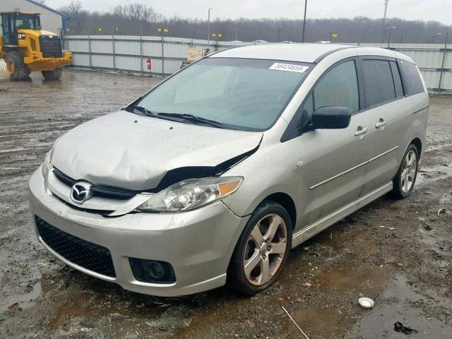 JM1CR293460121943 - 2006 MAZDA 5 SILVER photo 2