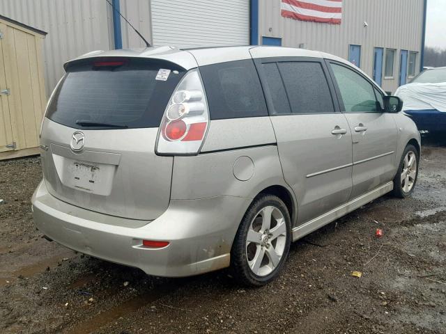 JM1CR293460121943 - 2006 MAZDA 5 SILVER photo 4