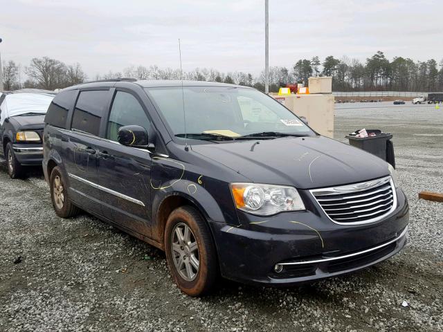 2C4RC1BG4CR348831 - 2012 CHRYSLER TOWN & COU GRAY photo 1