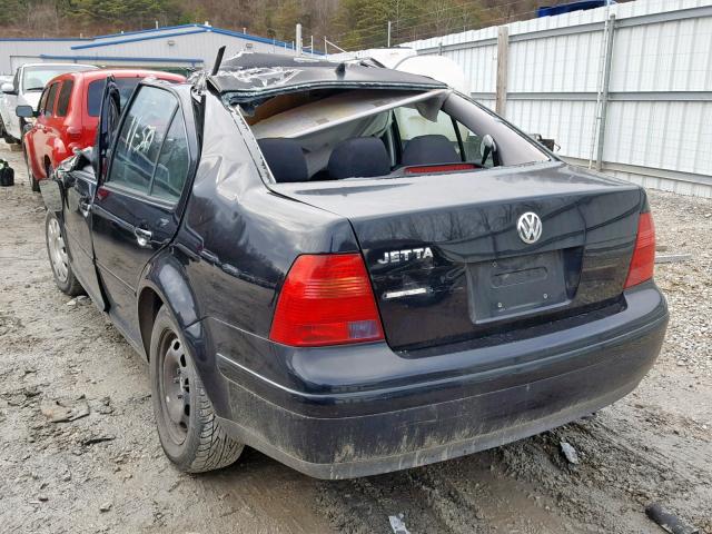 3VWRK69M83M055157 - 2003 VOLKSWAGEN JETTA GL BLACK photo 3