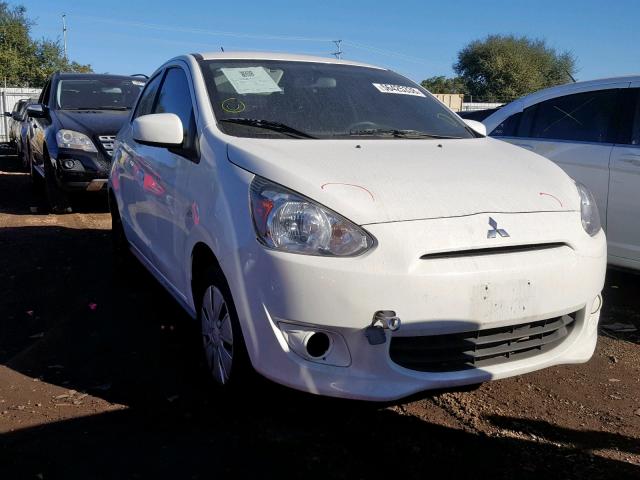 ML32A3HJ9FH004968 - 2015 MITSUBISHI MIRAGE DE WHITE photo 1