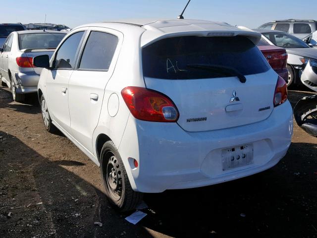 ML32A3HJ9FH004968 - 2015 MITSUBISHI MIRAGE DE WHITE photo 3