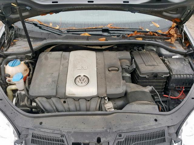 3VWEF71K07M198628 - 2007 VOLKSWAGEN JETTA WOLF GRAY photo 7