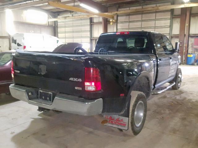 3C63DRGL4CG132191 - 2012 DODGE RAM 3500 S BLACK photo 4