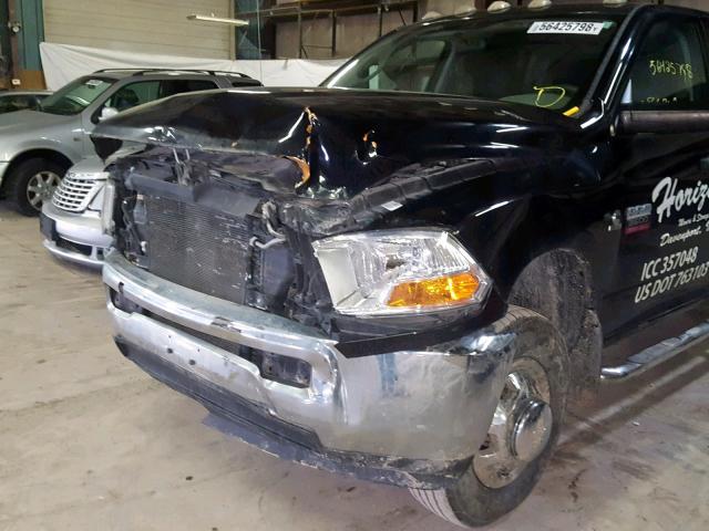 3C63DRGL4CG132191 - 2012 DODGE RAM 3500 S BLACK photo 9