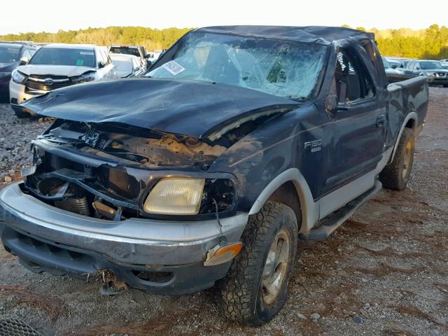 2FTRX18W8YCA07641 - 2000 FORD F150 BLUE photo 2