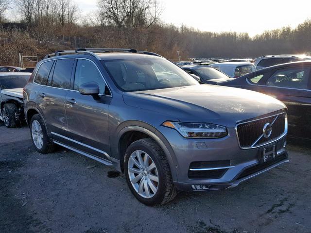 YV4A22PK9H1135479 - 2017 VOLVO XC90 T6 GRAY photo 1