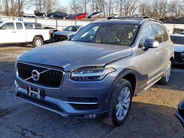 YV4A22PK9H1135479 - 2017 VOLVO XC90 T6 GRAY photo 2