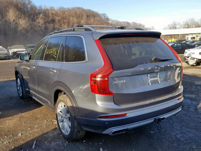 YV4A22PK9H1135479 - 2017 VOLVO XC90 T6 GRAY photo 3