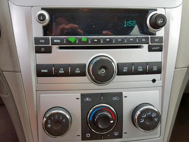 1G1ZG57B19F175383 - 2009 CHEVROLET MALIBU LS Մոխրագույն լուսանկար 9