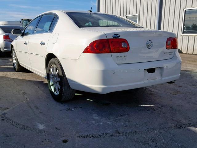 1G4HD57228U176561 - 2008 BUICK LUCERNE CX WHITE photo 3