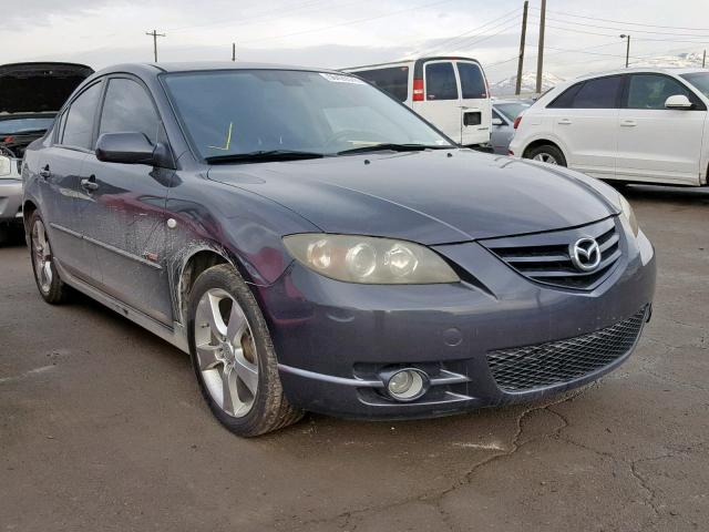 JM1BK323X51263898 - 2005 MAZDA 3 S GRAY photo 1