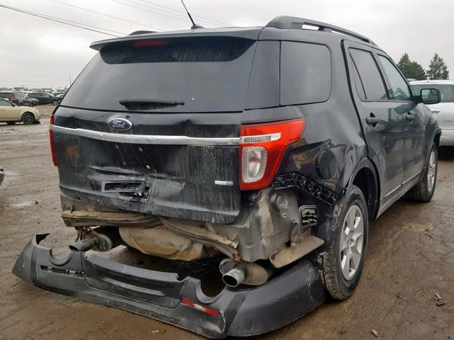 1FM5K8B81DGA20915 - 2013 FORD EXPLORER BLACK photo 4