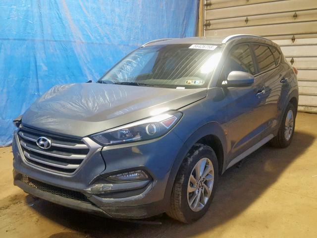 KM8J3CA45JU677324 - 2018 HYUNDAI TUCSON LIM GRAY photo 2