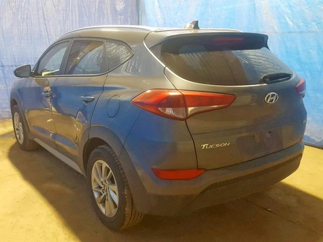 KM8J3CA45JU677324 - 2018 HYUNDAI TUCSON LIM GRAY photo 3