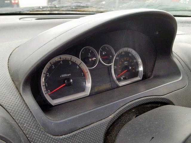 KL1TD5DE0AB085309 - 2010 CHEVROLET AVEO LS SILVER photo 8