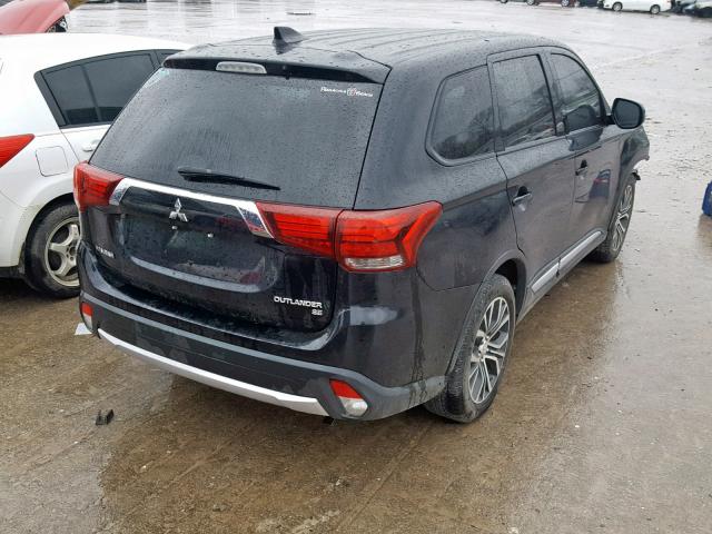 JA4AD3A37HZ026938 - 2017 MITSUBISHI OUTLANDER BLACK photo 4